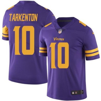 Vikings #10 Fran Tarkenton Purple Men's Stitched NFL Limited Rush Jersey Vikings #10 Fran Tarkenton Purple Men's Stitched NFL Limited Rush Jersey
