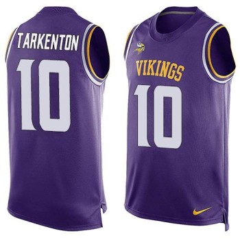 Vikings #10 Fran Tarkenton Purple Team Color Men's Stitched NFL Limited Tank Top Jersey Vikings #10 Fran Tarkenton Purple Team Color Men's Stitched NFL Limited Tank Top Jersey