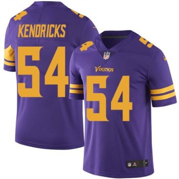Vikings #54 Eric Kendricks Purple Youth Stitched NFL Limited Rush Jersey