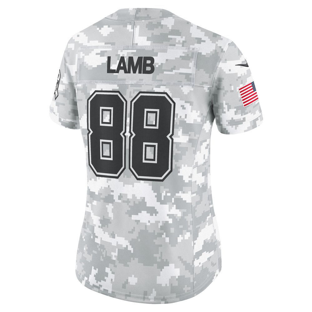 Women's Dallas Cowboys CeeDee Lamb Arctic Camo 2024 Salute to Service Limited Jersey Women's Dallas Cowboys CeeDee Lamb Arctic Camo 2024 Salute to Service Limited Jersey