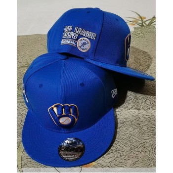 Milwaukee Brewers Snapback Hat Milwaukee Brewers Snapback Hat