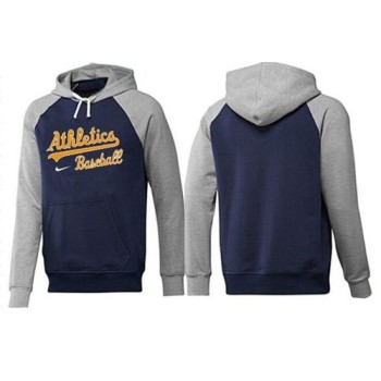 Oakland Athletics Pullover Hoodie Burgundy Blue & Grey Oakland Athletics Pullover Hoodie Burgundy Blue & Grey