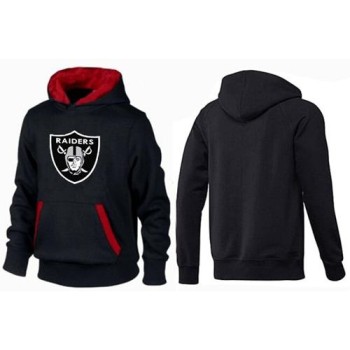 Oakland Raiders Logo Pullover Hoodie Black & Red Oakland Raiders Logo Pullover Hoodie Black & Red