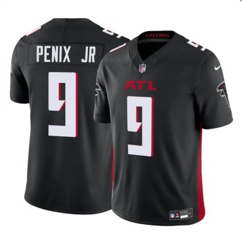 Youth Atlanta Falcons #9 Michael Penix Jr Black 2024 Draft F.U.S.E Vapor Untouchable Limited Stitched Football Jersey Youth Atlanta Falcons #9 Michael Penix Jr Black 2024 Draft F.U.S.E Vapor Untouchable Limited Stitched Football Jersey