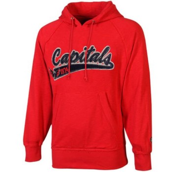 Old Time Hockey Washington Capitals Hudson Pullover Hoodie Red Old Time Hockey Washington Capitals Hudson Pullover Hoodie Red