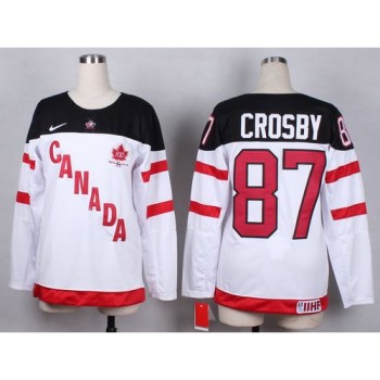 Olympic CA. #87 Sidney Crosby White 100th Anniversary Women's Stitched NHL Jersey Olympic CA. #87 Sidney Crosby White 100th Anniversary Women's Stitched NHL Jersey