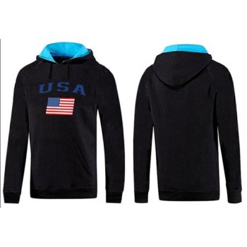 Olympic Team USA Pullover Hoodie Black & Blue Olympic Team USA Pullover Hoodie Black & Blue