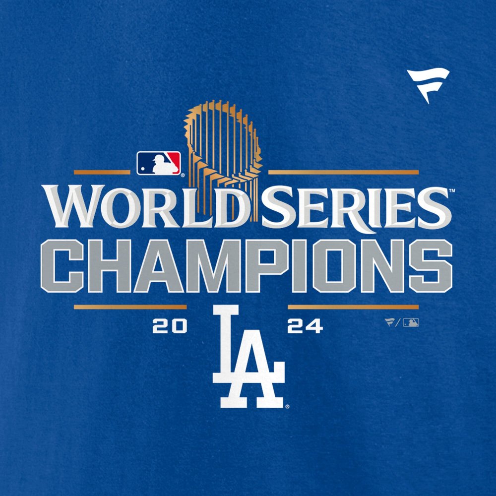Men's Los Angeles Dodgers Royal 2024 World Series Champions Sweatshirt
