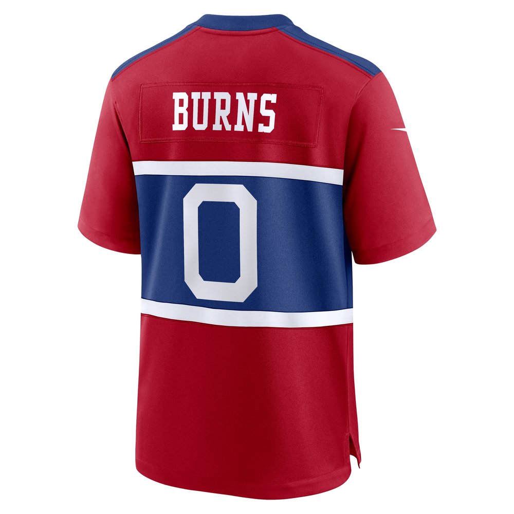 Men's New York Giants Brian Burns Century Red Alternate Game Jersey