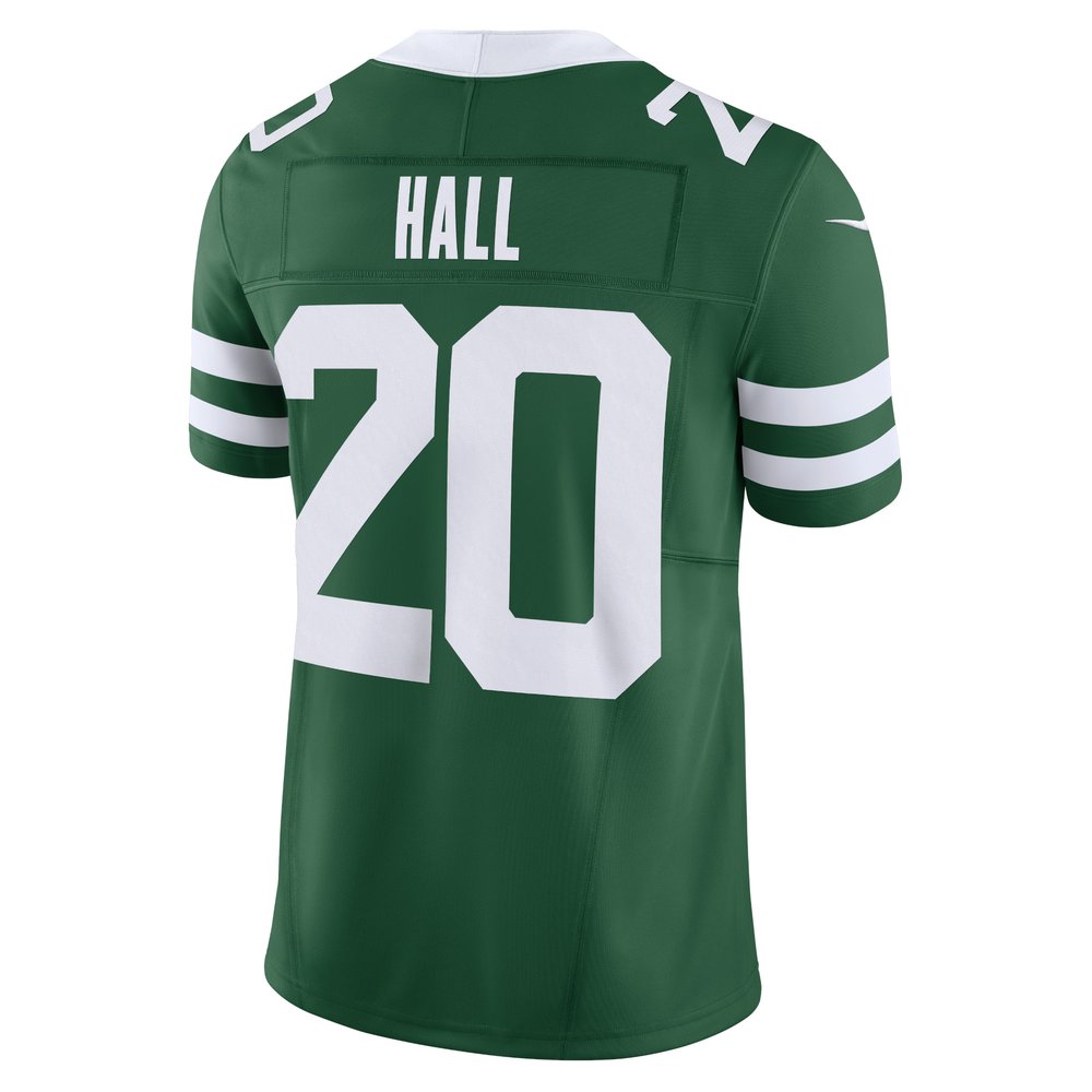 Men's New York Jets Breece Hall Legacy Green Vapor F.U.S.E. Limited Jersey