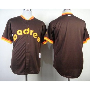 Padres Blank Coffee 1984 Turn Back The Clock Stitched MLB Jersey Padres Blank Coffee 1984 Turn Back The Clock Stitched MLB Jersey