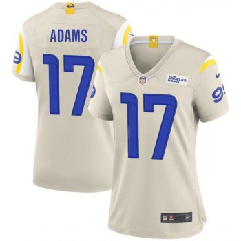 Women's Los Angeles Rams #17 Davante Adams Bone 2024 F.U.S.E. Vapor Untouchable Stitched Football Jersey Women's Los Angeles Rams #17 Davante Adams Bone 2024 F.U.S.E. Vapor Untouchable Stitched Football Jersey