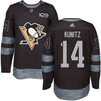 Penguins #14 Chris Kunitz Black 1917-2017 100th Anniversary Stitched NHL Jersey Penguins #14 Chris Kunitz Black 1917-2017 100th Anniversary Stitched NHL Jersey