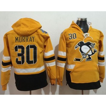 Penguins #30 Matt Murray Gold Sawyer Hooded Sweatshirt 2017 Stadium Series Stitched NHL Jersey Penguins #30 Matt Murray Gold Sawyer Hooded Sweatshirt 2017 Stadium Series Stitched NHL Jersey