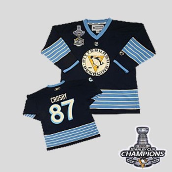 Penguins #87 Sidney Crosby Dark Blue 2011 Winter Classic Vintage 2016 Stanley Cup Champions Stitched Youth NHL Jersey Penguins #87 Sidney Crosby Dark Blue 2011 Winter Classic Vintage 2016 Stanley Cup Champions Stitched Youth NHL Jersey