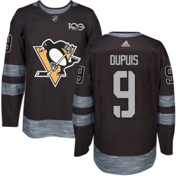 Penguins #9 Pascal Dupuis Black 1917-2017 100th Anniversary Stitched NHL Jersey Penguins #9 Pascal Dupuis Black 1917-2017 100th Anniversary Stitched NHL Jersey