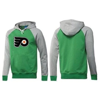 Philadelphia Flyers Pullover Hoodie Green & Grey Philadelphia Flyers Pullover Hoodie Green & Grey