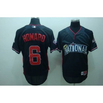 Phillies #6 Ryan Howard Blue Nation League 2010 All Star BP Stitched MLB Jersey Phillies #6 Ryan Howard Blue Nation League 2010 All Star BP Stitched MLB Jersey