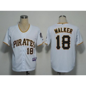 Pirates #18 Neil Walker White Stitched MLB Jersey Pirates #18 Neil Walker White Stitched MLB Jersey