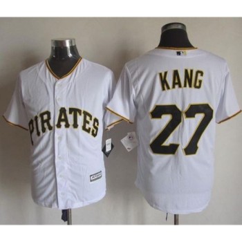 Pirates #27 Jung-ho Kang White New Cool Base Stitched MLB Jersey Pirates #27 Jung-ho Kang White New Cool Base Stitched MLB Jersey