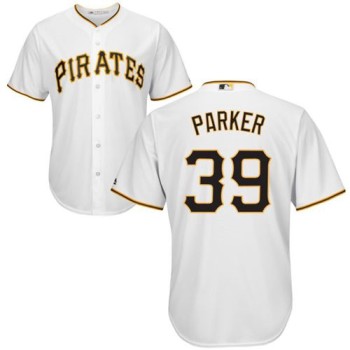 Pirates #39 Dave Parker White New Cool Base Stitched MLB Jersey Pirates #39 Dave Parker White New Cool Base Stitched MLB Jersey