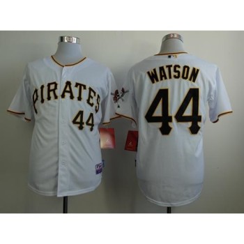 Pirates #44 Tony Watson White Cool Base Stitched MLB Jersey Pirates #44 Tony Watson White Cool Base Stitched MLB Jersey