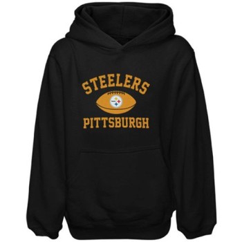 Pittsburgh Steelers Preschool Standard Issue Pullover Hoodie Black Pittsburgh Steelers Preschool Standard Issue Pullover Hoodie Black