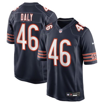 Men's Chicago Bears #46 Scott Daly Nike Navy Team Game Jersey Men's Chicago Bears #46 Scott Daly Nike Navy Team Game Jersey