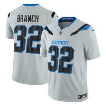 Men's Detroit Lions #32 Brian Branch Grey 2026 Rivalries Collection Vapor F.U.S.E. Limited Jersey Men's Detroit Lions #32 Brian Branch Grey 2026 Rivalries Collection Vapor F.U.S.E. Limited Jersey