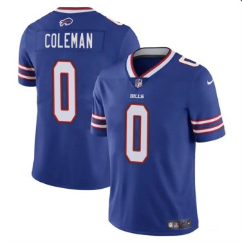 Men's Buffalo Bills #0 Keon Coleman Blue 2024 Draft Vapor Untouchable Limited Stitched Football Jersey Men's Buffalo Bills #0 Keon Coleman Blue 2024 Draft Vapor Untouchable Limited Stitched Football Jersey