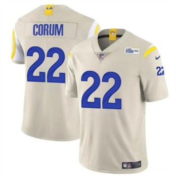 Youth Los Angeles Rams #22 Blake Corum Bone 2024 Draft Vapor Untouchable Stitched Football Jersey Youth Los Angeles Rams #22 Blake Corum Bone 2024 Draft Vapor Untouchable Stitched Football Jersey