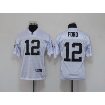 Raiders #12 Jacoby Ford White Stitched Youth NFL Jersey Raiders #12 Jacoby Ford White Stitched Youth NFL Jersey