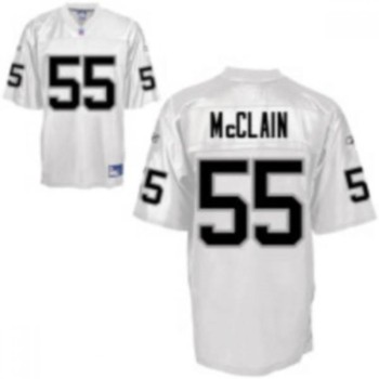 Raiders #55 Rolando McClain White Stitched Youth NFL Jersey Raiders #55 Rolando McClain White Stitched Youth NFL Jersey
