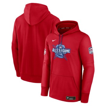 Men's National League Nike Red Authentic Collection 2026 MLB All-Star Game USA 250 Therma-FIT Hoodie Men's National League Nike Red Authentic Collection 2026 MLB All-Star Game USA 250 Therma-FIT Hoodie