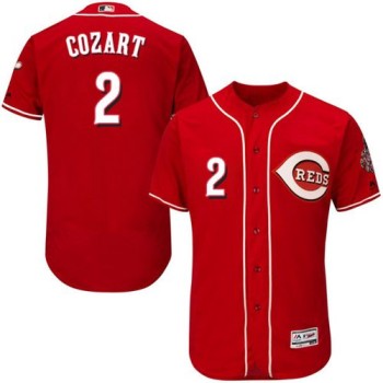 Reds #2 Zack Cozart Red Flexbase Authentic Collection Stitched MLB Jersey Reds #2 Zack Cozart Red Flexbase Authentic Collection Stitched MLB Jersey