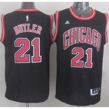 Revolution 30 Bulls #21 Jimmy Butler Black Stitched NBA Jersey Revolution 30 Bulls #21 Jimmy Butler Black Stitched NBA Jersey