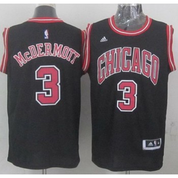 Revolution 30 Bulls #3 Doug McDermott Black Stitched NBA Jersey Revolution 30 Bulls #3 Doug McDermott Black Stitched NBA Jersey