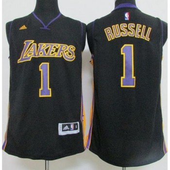 Revolution 30 Lakers #1 D'Angelo Russell Black(Purple NO.) Hollywood Nights Stitched NBA Jersey Revolution 30 Lakers #1 D'Angelo Russell Black(Purple NO.) Hollywood Nights Stitched NBA Jersey