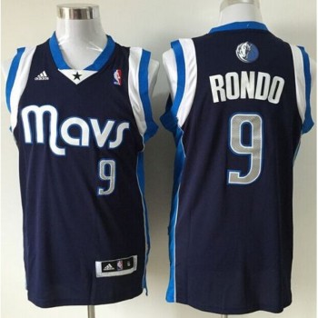 Revolution 30 Mavericks #9 Rajon Rondo Navy Blue Stitched NBA Jersey Revolution 30 Mavericks #9 Rajon Rondo Navy Blue Stitched NBA Jersey