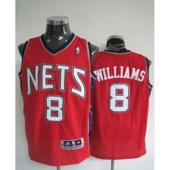 Revolution 30 Nets #8 Deron Red Williams Stitched NBA Jersey Revolution 30 Nets #8 Deron Red Williams Stitched NBA Jersey