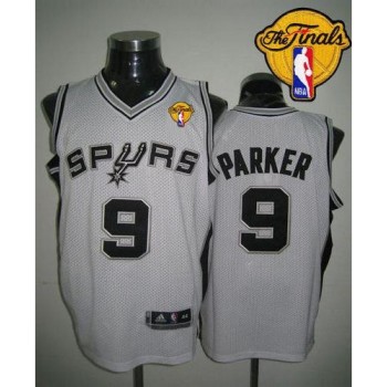 Revolution 30 Spurs #9 Tony Parker White Finals Patch Stitched NBA Jersey Revolution 30 Spurs #9 Tony Parker White Finals Patch Stitched NBA Jersey