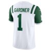 Men's New York Jets Ahmad Sauce Gardner White Classic Alternate Vapor F.U.S.E. Limited Jersey