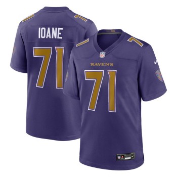 Men's Baltimore Ravens #71 Olaivavega Ioane Purple 2026 NFL Draft Vapor F.U.S.E. Limited Jersey Men's Baltimore Ravens #71 Olaivavega Ioane Purple 2026 NFL Draft Vapor F.U.S.E. Limited Jersey