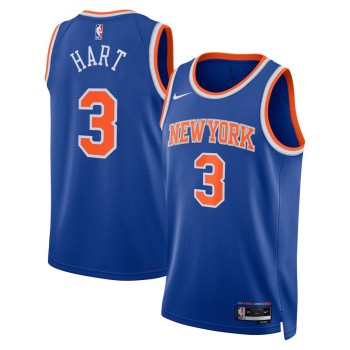 Men's New York Knicks #3 Josh Hart Nike Blue Swingman Icon Edition Jersey Men's New York Knicks #3 Josh Hart Nike Blue Swingman Icon Edition Jersey