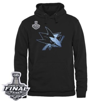 San Jose Sharks Rinkside Pond Hockey Pullover 2016 Stanley Cup Final Patch Hoodie Black San Jose Sharks Rinkside Pond Hockey Pullover 2016 Stanley Cup Final Patch Hoodie Black