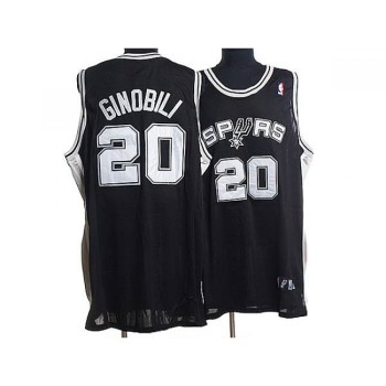 Spurs #20 Manu Ginobili Stitched Black NBA Jersey Spurs #20 Manu Ginobili Stitched Black NBA Jersey