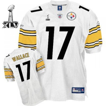 Steelers #17 Mike Wallace White Super Bowl XLV Stitched Youth NFL Jersey Steelers #17 Mike Wallace White Super Bowl XLV Stitched Youth NFL Jersey