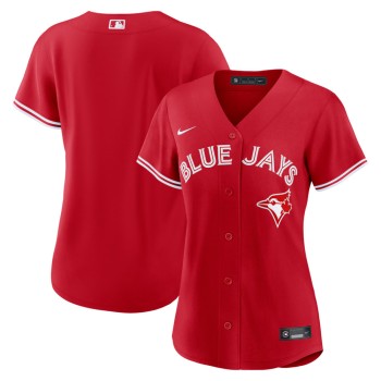 Women's Toronto Blue Jays Nike Red Canada Day Replica Jersey Women's Toronto Blue Jays Nike Red Canada Day Replica Jersey