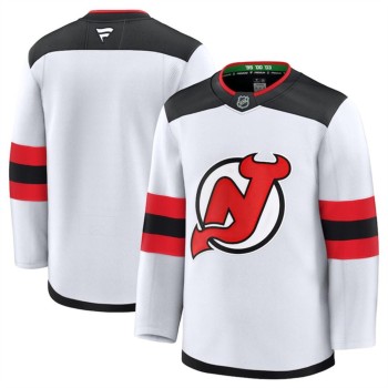 Youth New Jersey Devils Blank White 2024-25 Away Stitched Hockey Jersey