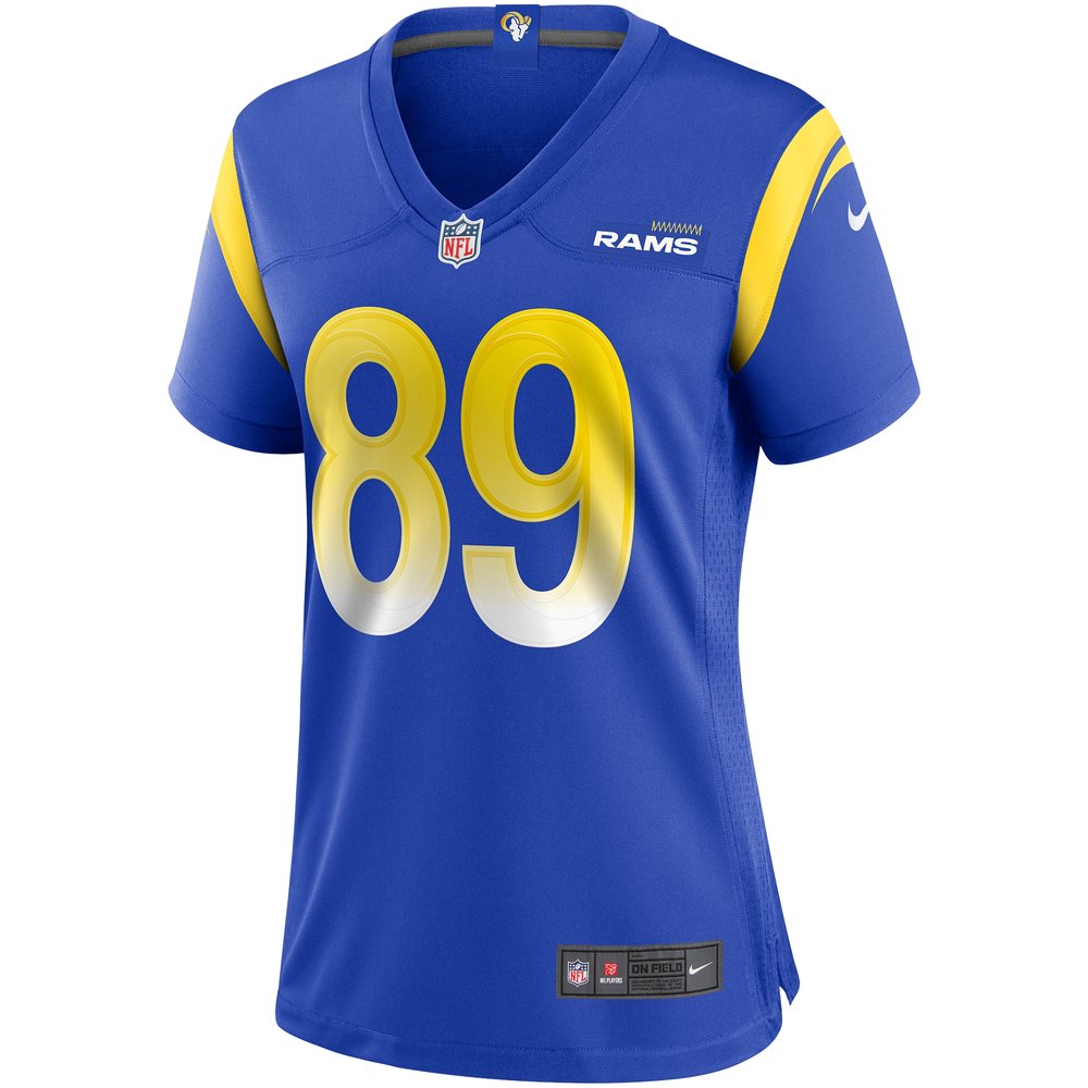 Women's Los Angeles Rams Tyler Higbee Royal Game Player Jersey Women's Los Angeles Rams Tyler Higbee Royal Game Player Jersey
